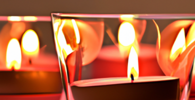 Gebrauch von Duftkerzen